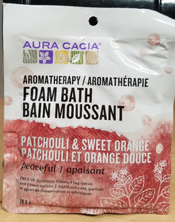 Foam Bath - Patchoulie & Sweet Orange (Aura Cacia)